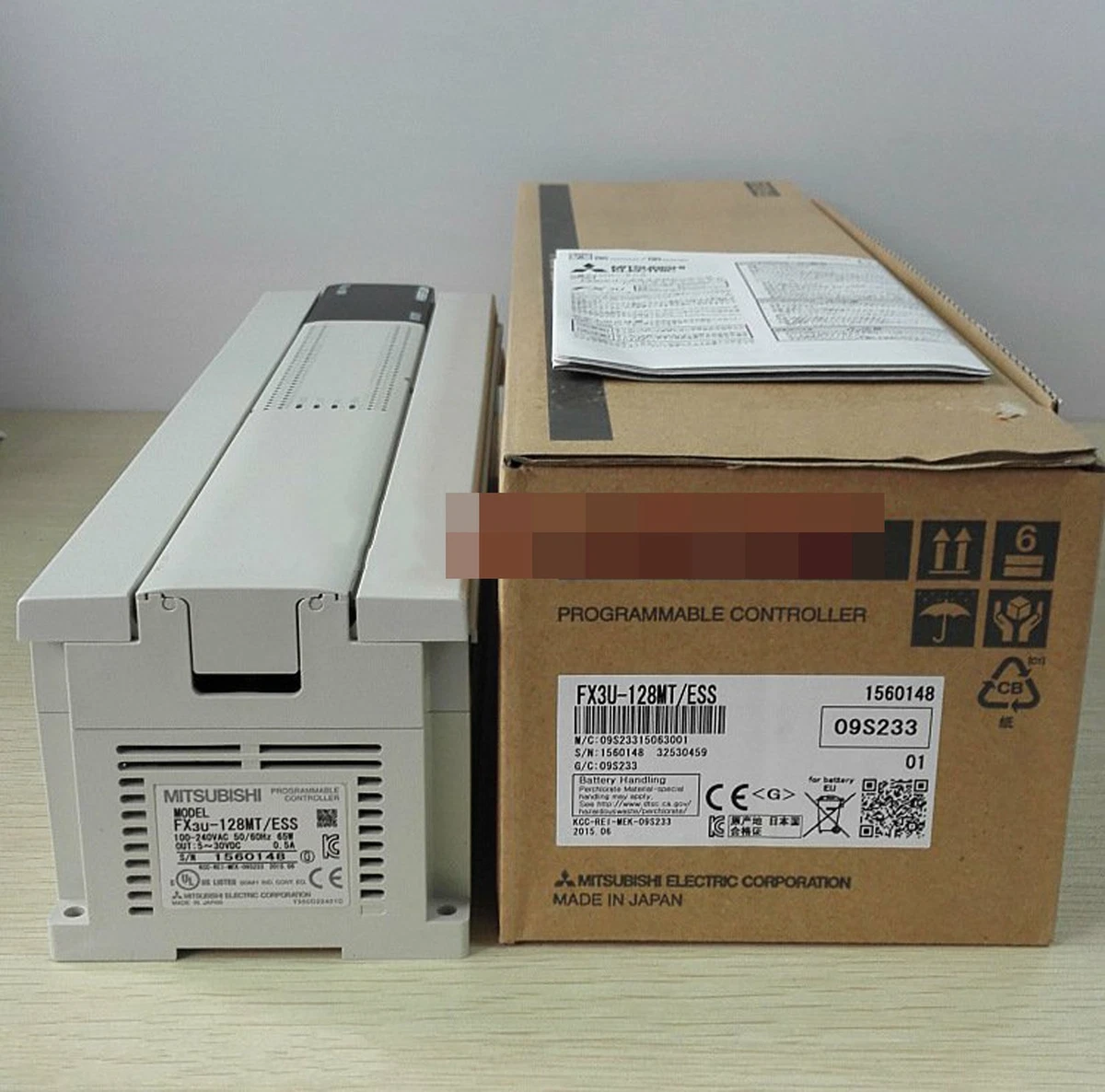 Mitsubishi FX3U-128MT/ESS Programmable Controller FX3U-128MT-ESS 