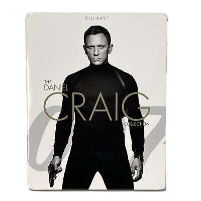 The Daniel Craig 4-Film Collection Blu-ray Box Set James Bond 007 Slipcover