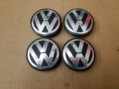 Volkswagen VW Beetle Golf Jetta GTI Passat Center Hub Cap Cover Set 3B7 601 171