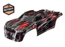 Traxxas 9511-RED - Body, Sledge, red Complete 