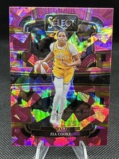 2024 Panini Select WNBA - Concourse Pink Ice Prizm #47 Zia Cooke