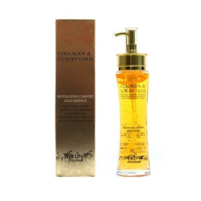 3W CLINIC COLLAGEN LUXURY Revitalizing Comfort GOLD ESSENCE - Anti Wrinkle 150ml