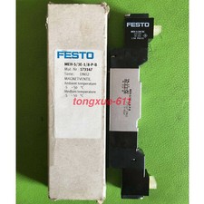 New FESTO Solenoid Valve MEH-5/3E-1/8-P-B 173147 Via FedEx or DHL
