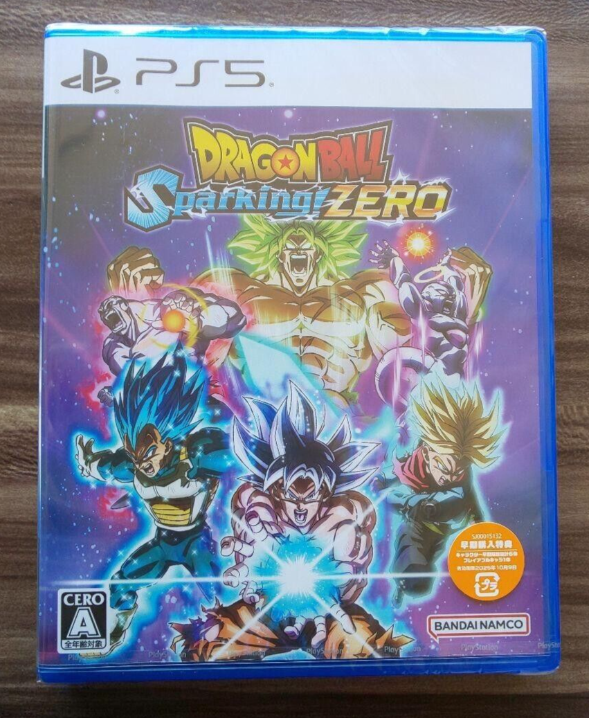 Dragon Ball Sparking! ZERO Unopened PS5 Play Station 5 Bandai