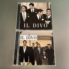 Il Divo 2 💿 LOT: Self Titled Double Disc & Siempre/ Pop- Classical Crossover VG