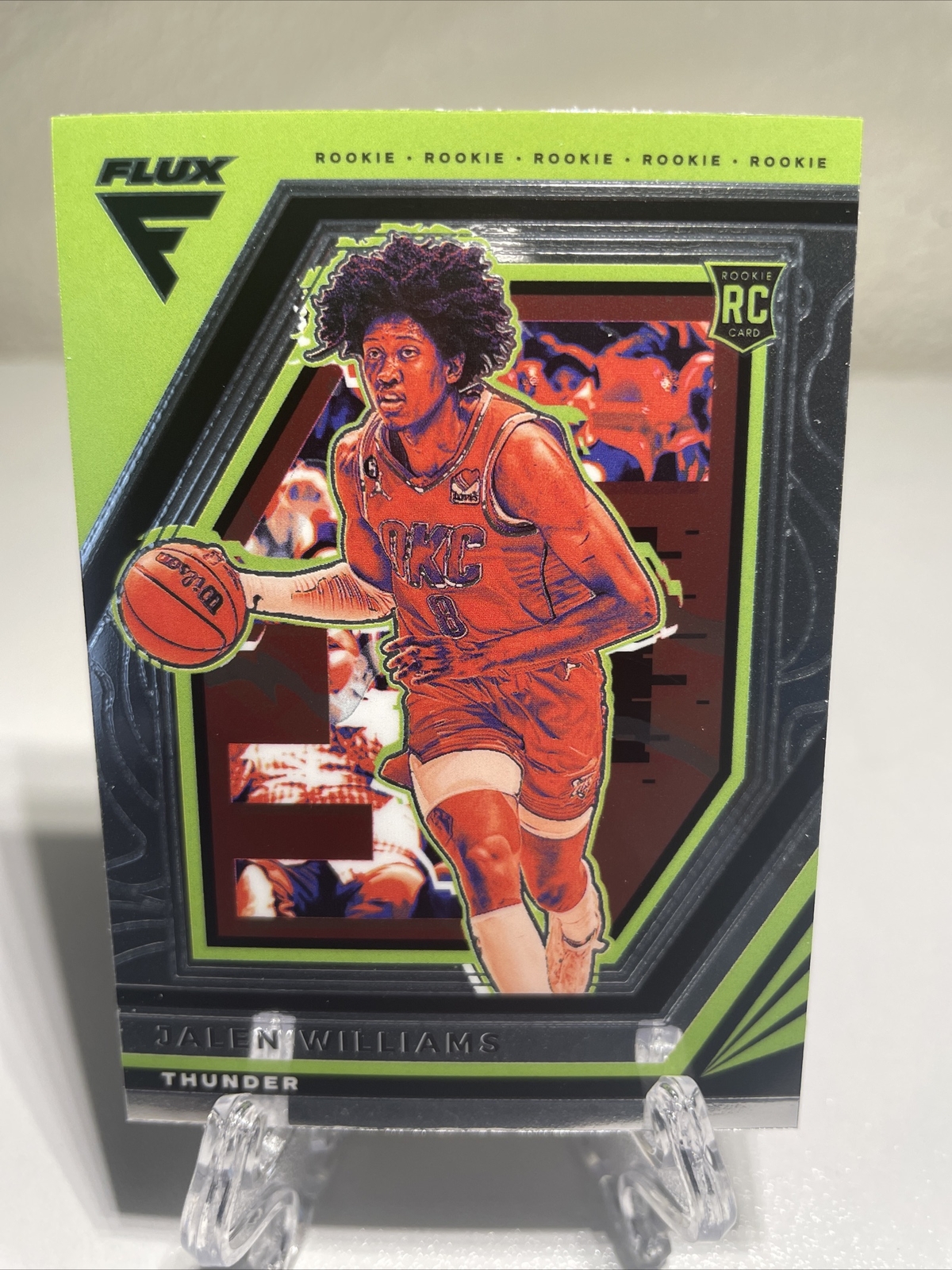 2022-23 Panini Flux Jalen Williams Rookie Card #224 OKC Thunder 🎆