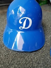 2 Los Angeles Dodgers "D" Logo 2.5" Vinyl Decal Helmet Windows Car Truck Laptops