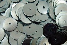 50 Lb Box #10 Fender Washers 3/16 x 1-1/4  Zinc Plated Approx. 2,200 pcs BULK
