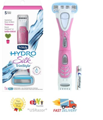 Schick Hydro Silk Razor Blade Refill Cartridge Bikini TrimStyle Shaver Trimmer