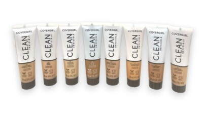 #ad #ad Covergirl Clean Invisible Foundation 30ml 1fl.oz You Pick As Seen In Pics $9.99