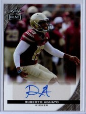 2016 Leaf Draft Auto Roberto Aguayo #A-RA1 Rookie Auto RC