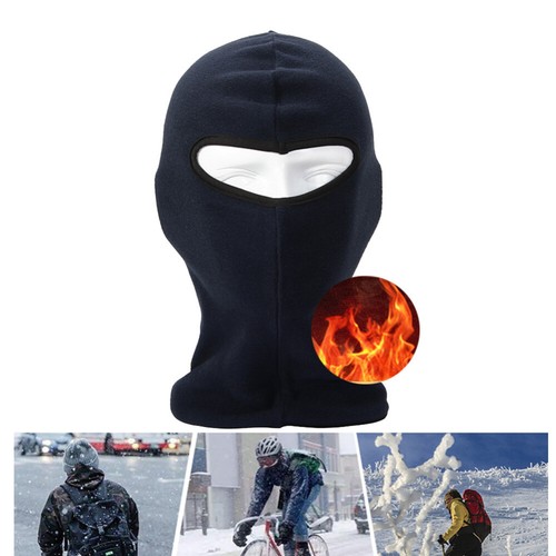 Warmth Fleece Balaclava Full Face Mask Neck Gaiter Cycling Hiking for Men women - Picture 7 of 22
