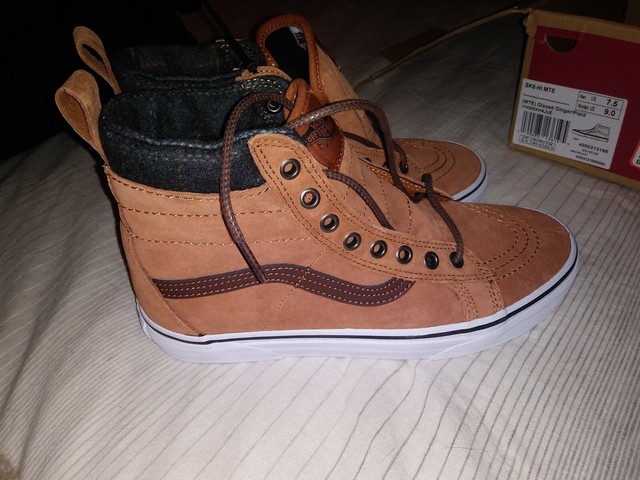 vans sk8 glazed ginger