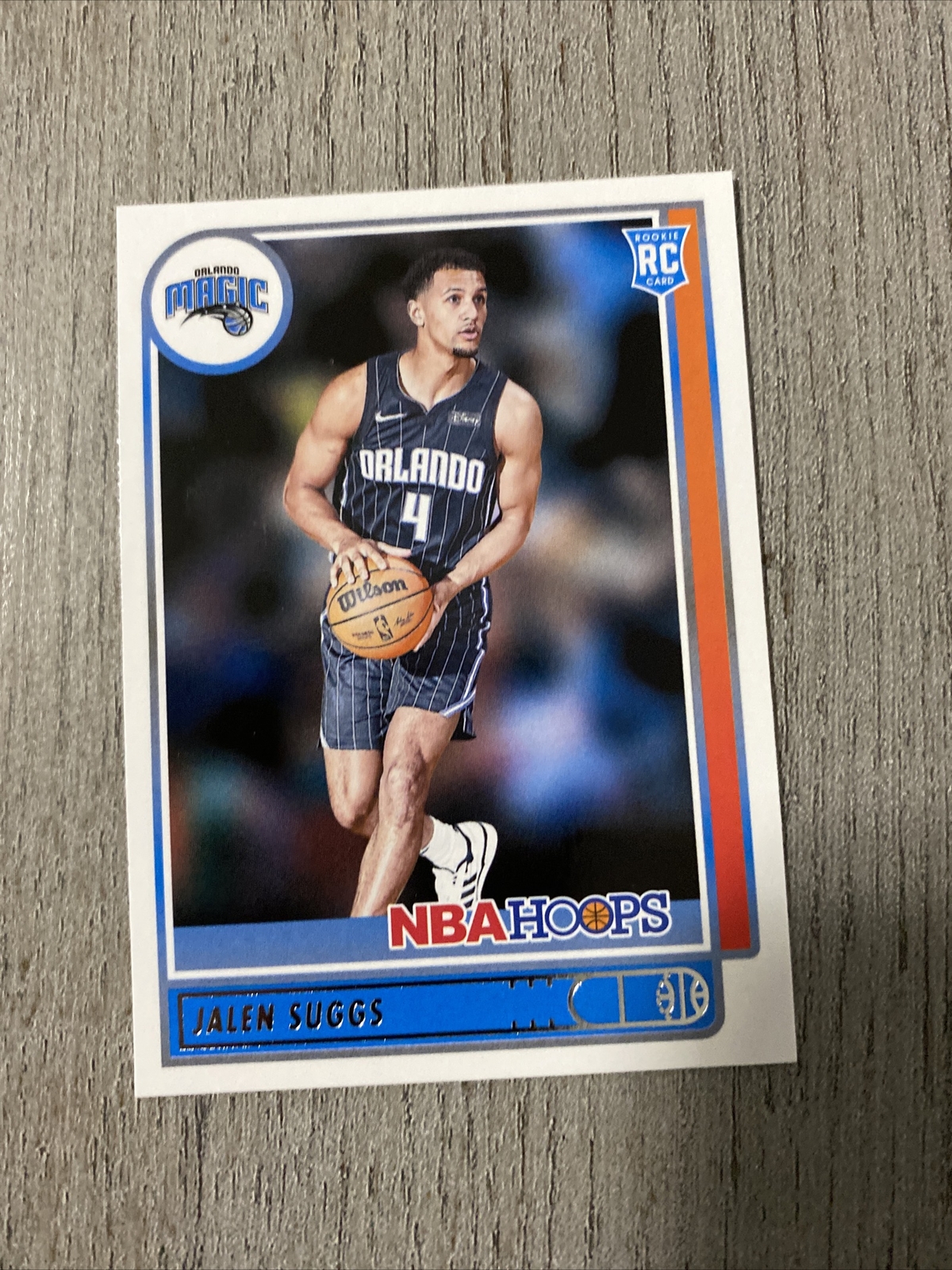 JALEN SUGGS 2021-22 NBA Hoops Rookie Card RC #210 Orlando Magic NM+ Basketball