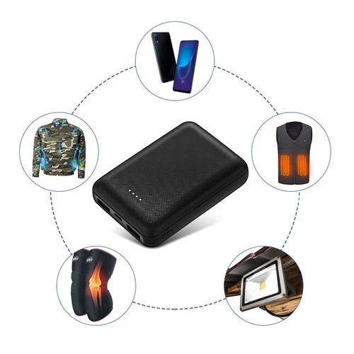 10000mAh Power Bank for Electric Heated Jacket Vest Body Warmer USB Battery Gift - Bild 3 von 11