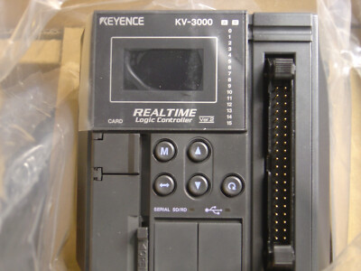 New in box Keyence KV-3000, CPU Unit with Built-In Serial Port 24VDC fast ship