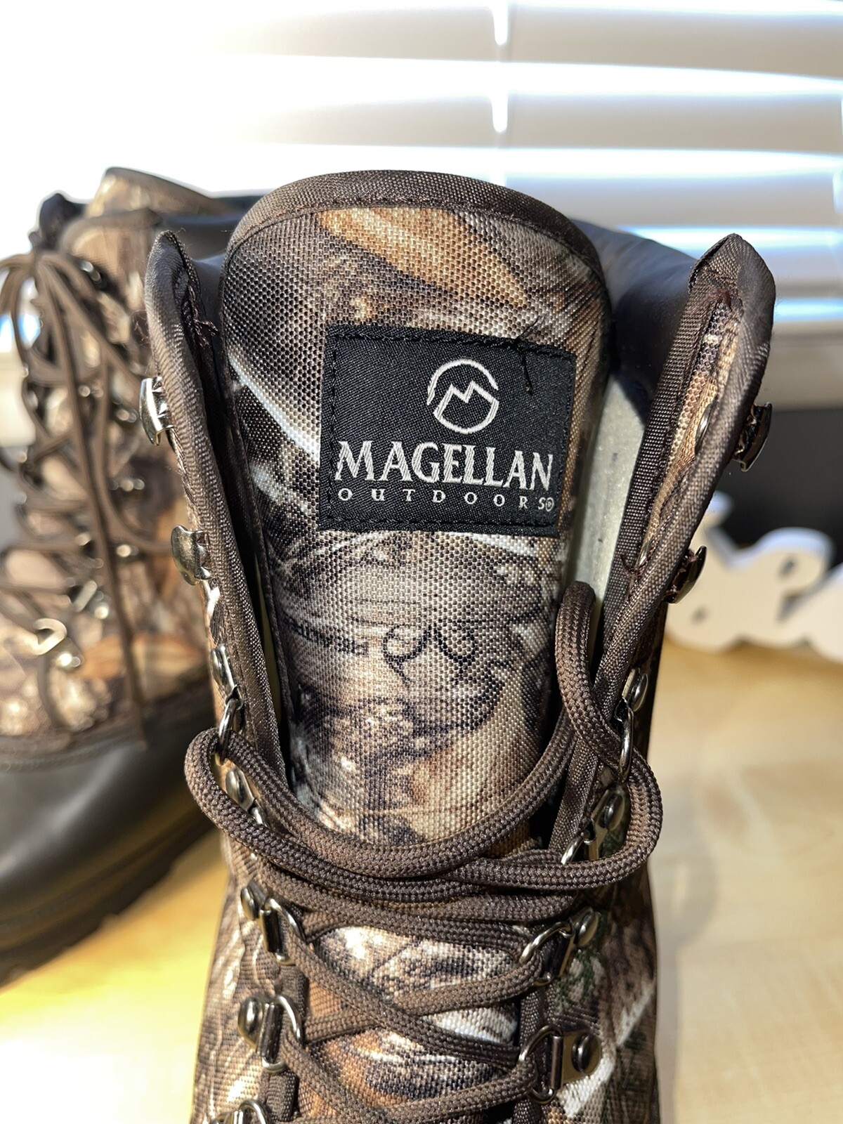 Men's Magellan Outdoors Camo Duck Boot 157860 Realtre… Gem