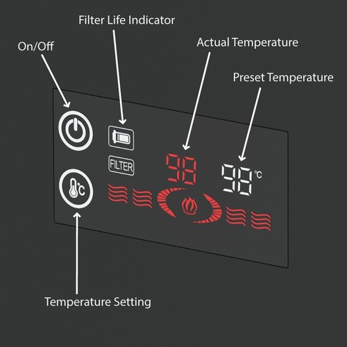 3 & 4 Way Instant Hot Boiling Water Kitchen Tap, Digital Heating Tank & Filter - Picture 196 of 227
