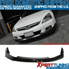 Fits 2006-2007 Honda Accord 2Dr Front Bumper Lip Spoiler Bodykit HF-P Style PU