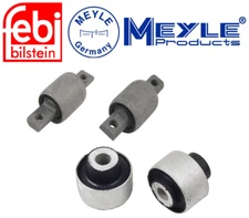 Front Control Arm Bushing Front Rear Lt & Rt 4pc OEM for Volvo S60 S80 V70 XC70