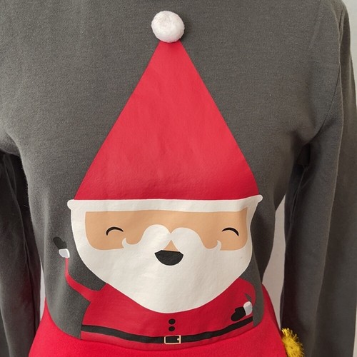 Mighty Fine Santa Clause Holiday Sweater Dress, Size XS - Picture 9 of 12