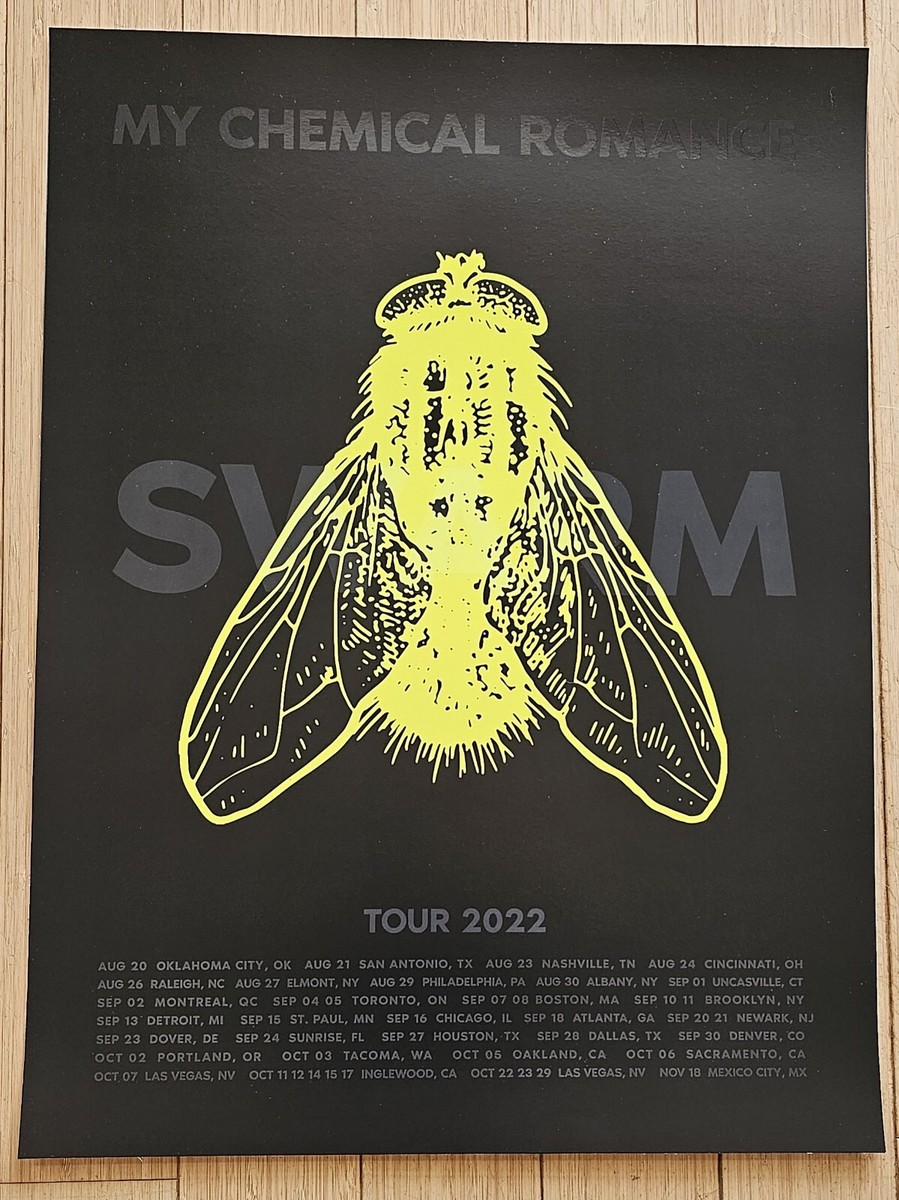 My Chemical Romance Poster Authentic Original 22 North American