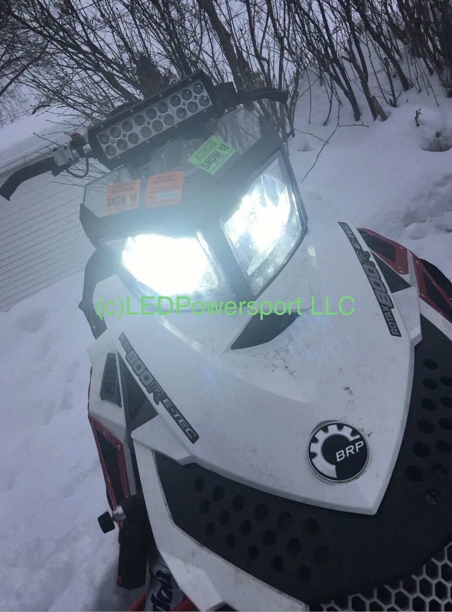 2011 Ski Doo Summit 800 LED Headlight Kit Plug & Play High/Low