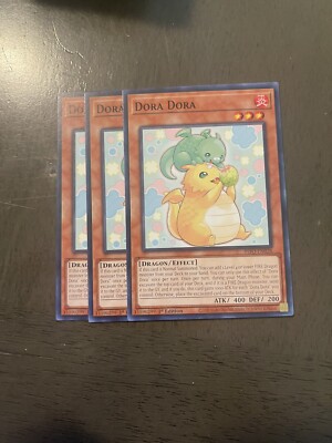 Yugioh 3x Dora Dora INFO-EN028 Common 1st Ed