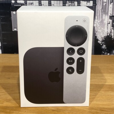 Apple TV 4K (第3世代) 128GBWi-Fi + Ethernet Apple TV 4K 128GB 3rd Generation Wi-Fi Ethernet Black European 100