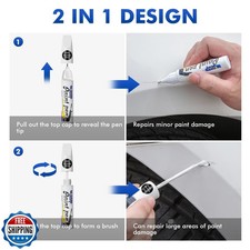 XTryfun 46V Soul Crystal Red Touch Up Paint Compatible with Mazda, DIY Car Pa...