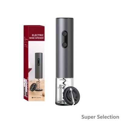 USB Rechargeable Electric Wine Opener Automatic Corkscrew Foil Cutter