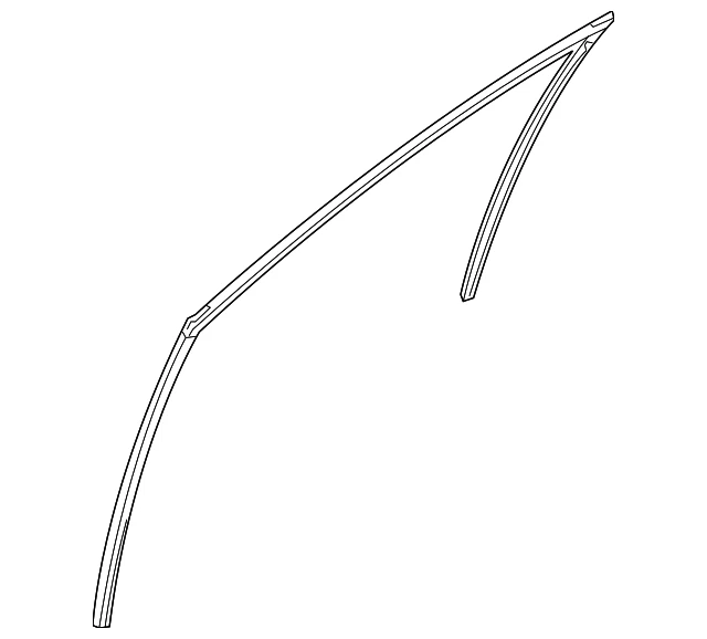 正品日产玻璃运行 80331-5AA0D — 第 2/4 张图片