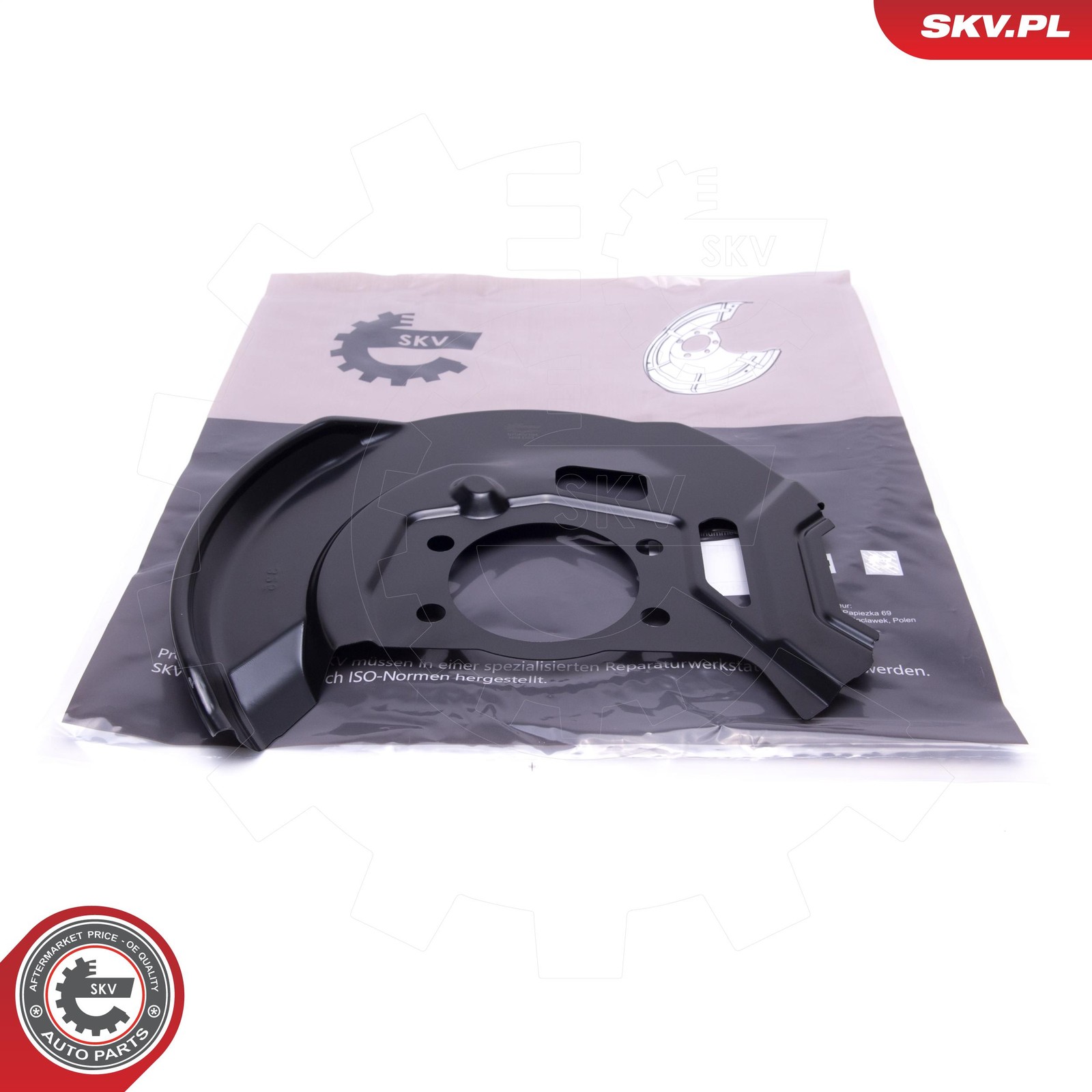 Fits ESEN SKV 57SKV194 anchor disc front left, NISSAN Qashqai II RENAULT Kadjar