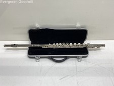 Sky Silver-Plated Student Concert Flute Closed Hole Offset G C Foot w/ Hard Case
