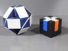 Very Large Snake (Rubik’s Twist) Origina from 80's Blue/White 24" Long! — photo 9