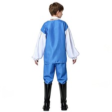 Boys Outfit Prince Sets Pants Costume Stage Court-style Cosplay European Noble