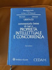 Codice Commentato-Proprietà Intellettuale E Concorrenza-Cedam