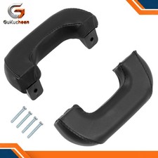 For 1947-1955 Chevrolet Gmc Pickup Door Armrest Wscrews Front Black Pair