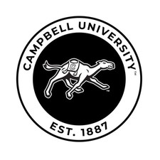 Campbell University Officially Licensed Black Vinyl Decal Sticker