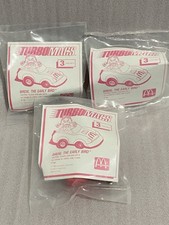 McDonalds Happy Meal Toys Birdie Turbomacs Turbo Mac Pull Back Car Vintage 1988