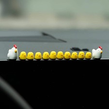 Cute Mini Animal Car Dashboard Accessories Fun Rear view Mirror Decor Interior