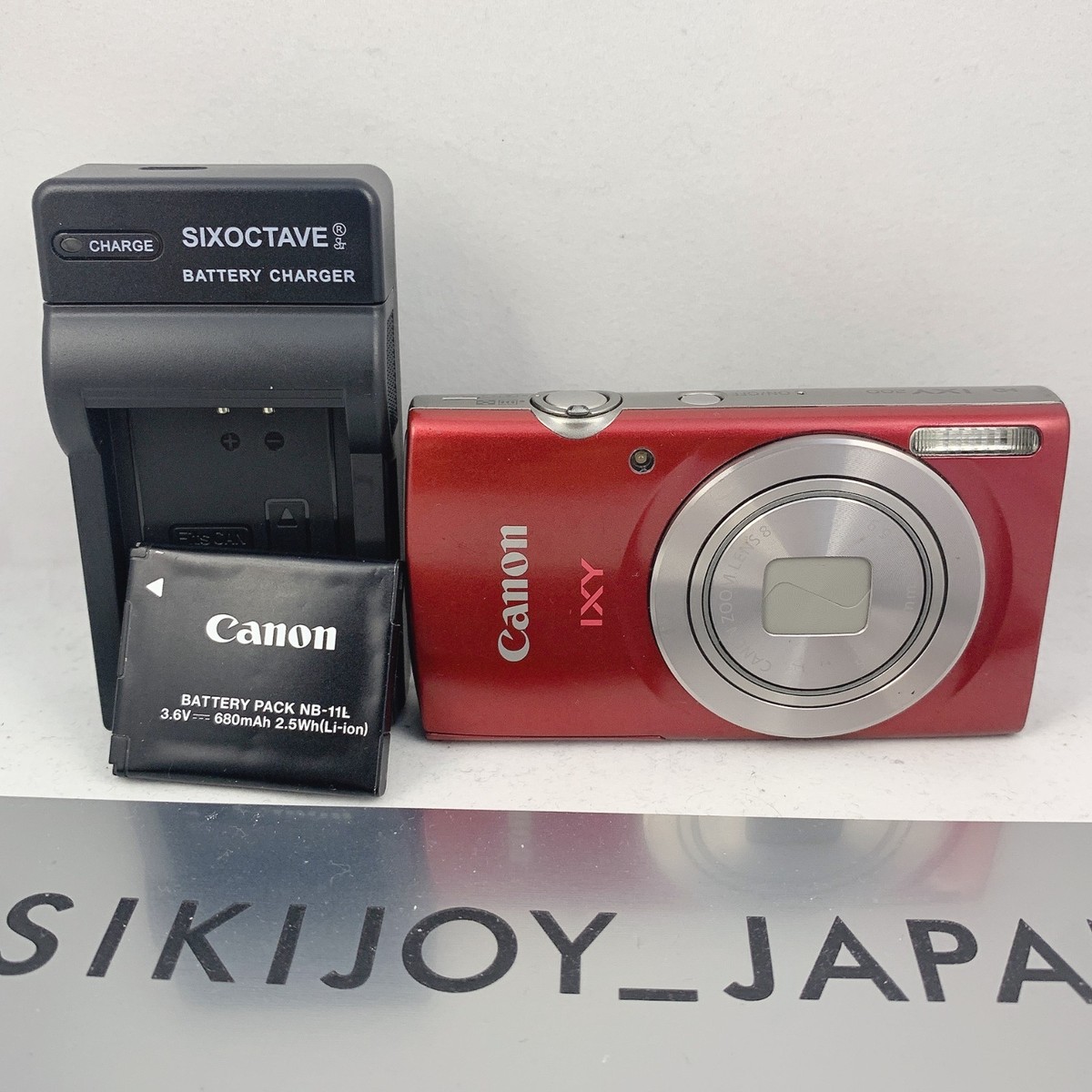 0107 キヤノン Canon IXY 200 Canon PowerShot IXY 200 20MP Compact Digital Camera - Silver