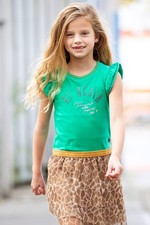 Quapi Mädchen Kleid Wild Again Jungle Green ...