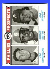 1979 Topps - 1979 Prospects Lonnie Smith, Jim Morrison, Jim Wright #722 (RC)