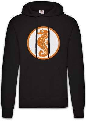 Schwimmabzeichen Herren Hoodie Sea Horse Seepferdchen Seahorse Abzeichen