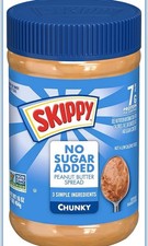 SKIPPY Natural No Sugar Added Chunky Peanut B...