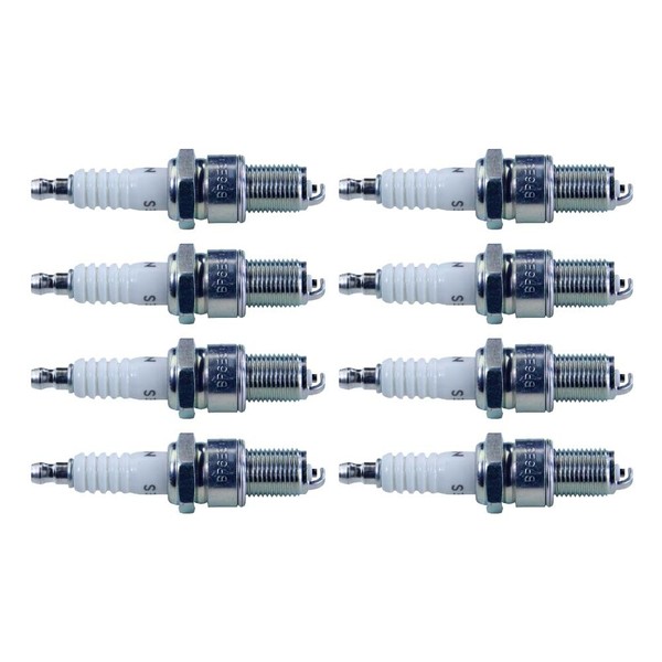 8X NGK ZüNdkerzen BP6ES 7811 Mercedes S-KL. W116 C126 W126 SL R107 C107-image
