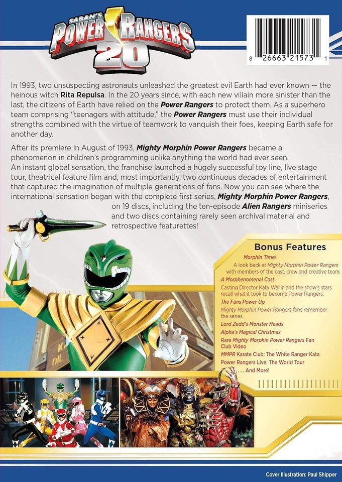 Power Rangers Dvd Ebay Mighty Morphin Power Rangers: The Complete Series - DVD 826663215731| eBay