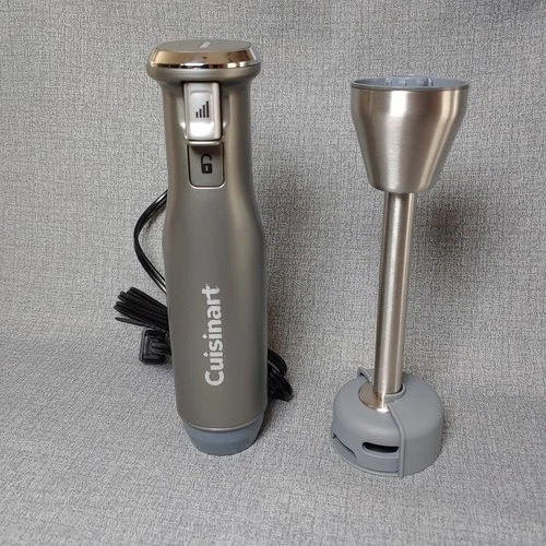 NEW - CUISINART IMMERSION HAND STICK BLENDER  WITH BLADE GUARD HB-500PC 400W