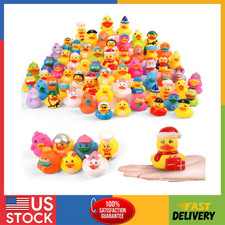 25 PCS Rubber Ducks Bath Toy in Bulk, Assortment Jeep Ducks for Jeep Ducking